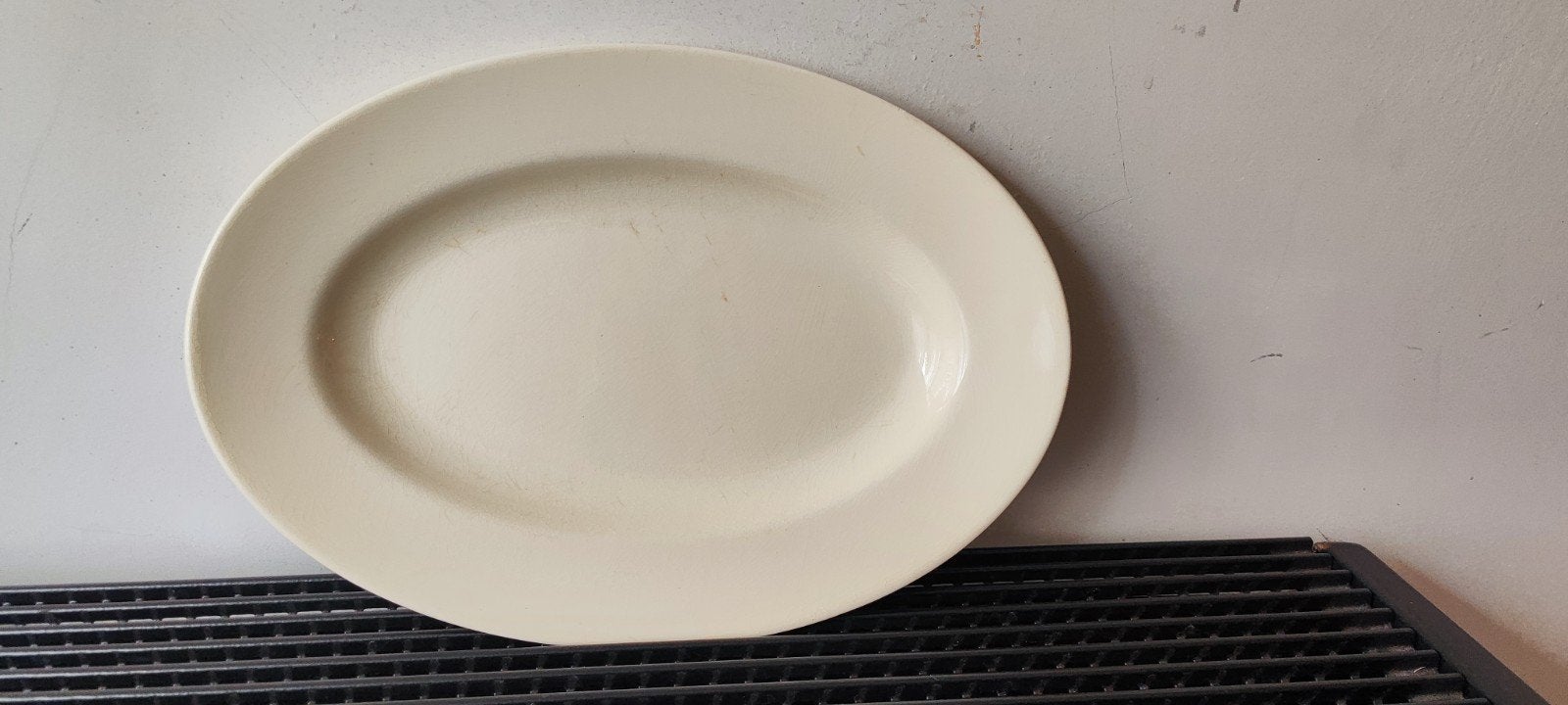 Societe Ceramique Maestricht vintage keramieken vleesschaal, Ophalen of Verzenden