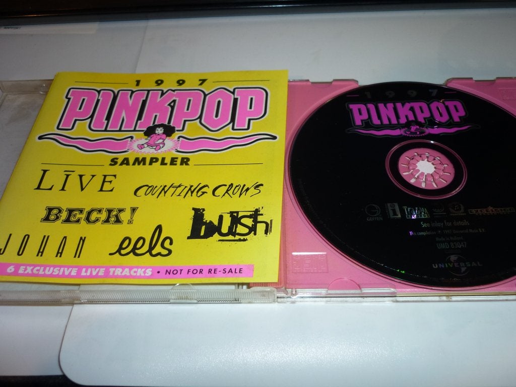 Pinkpop Sampler 1997 - Live CD met Counting Crows, Beck, Gebruikt, Ophalen of Verzenden, Inclusief boekje, Verzamelalbum