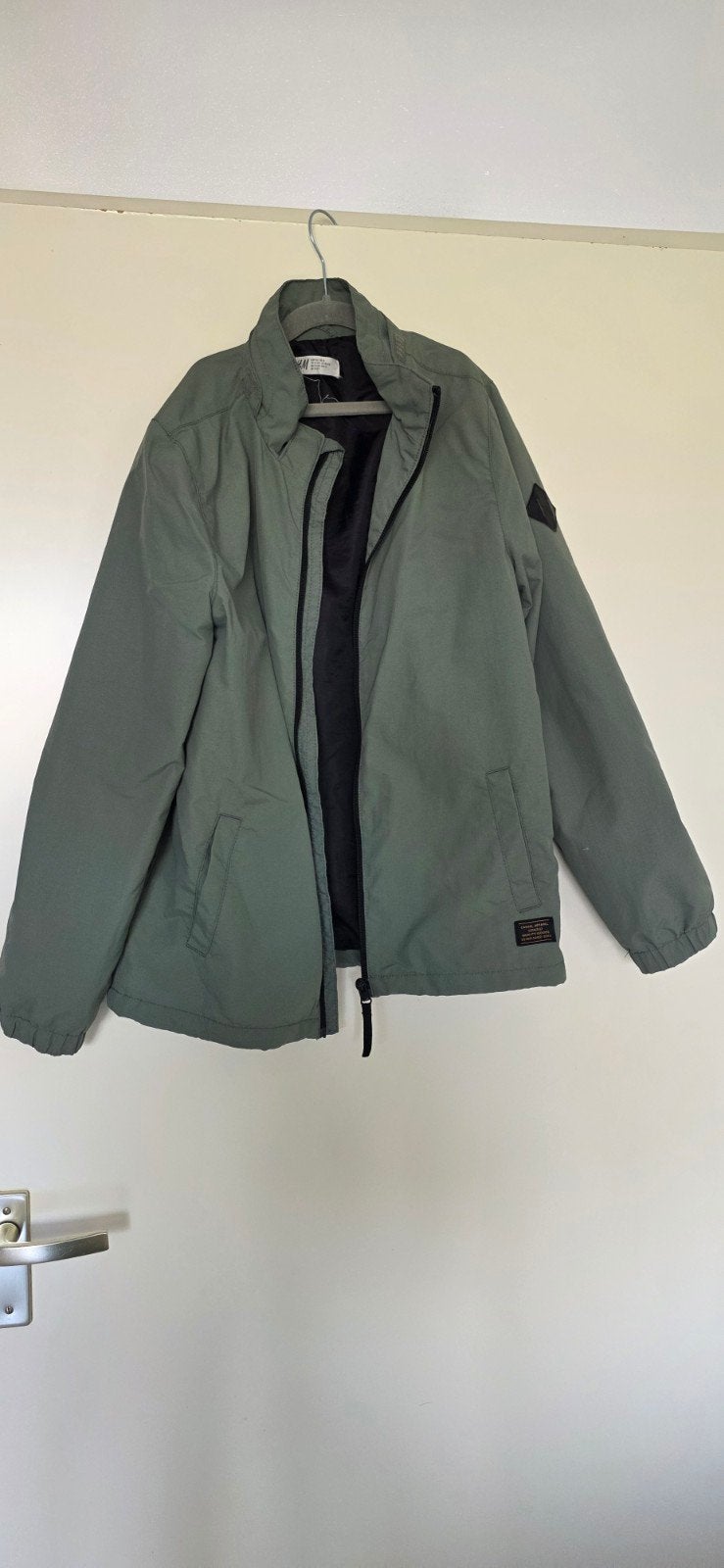 H&M Tussenjas Jongen Groen Maat 152, Kinderen en Baby's, Kinderkleding | Maat 152, H&M, Ophalen of Verzenden, Zo goed als nieuw