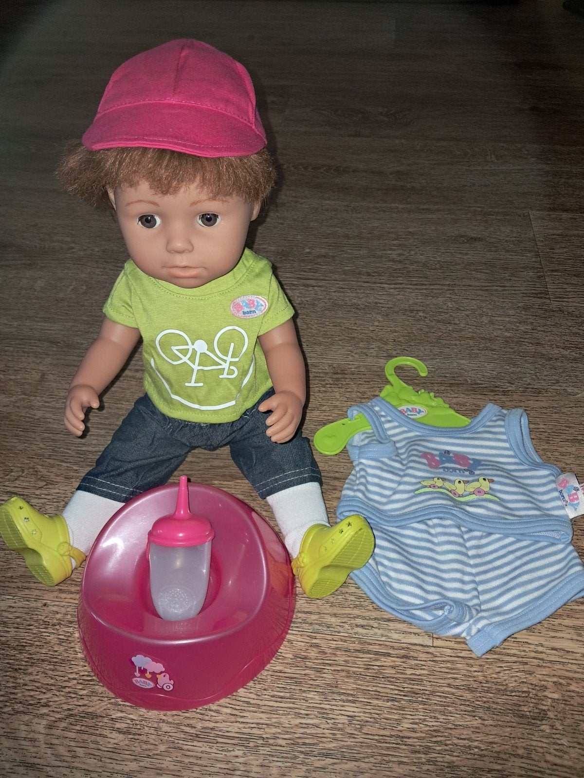 BABY Born en grote broer en zus, Ophalen of Verzenden, Zo goed als nieuw, Babypop