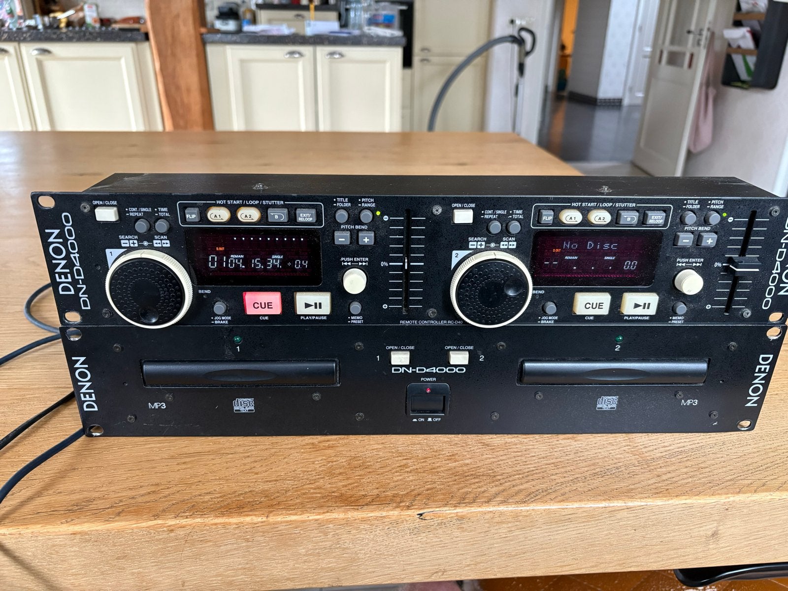 Denon DN-D4000 Dubbele CD/MP3 Speler, Ophalen, Gebruikt, Dj-set, Denon