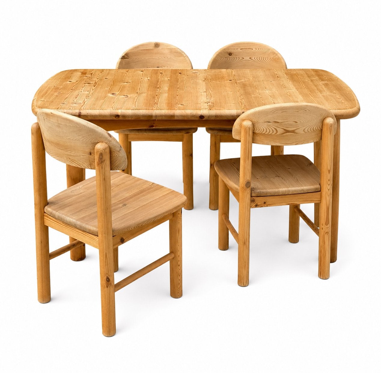 Rainer Daumiller Dining Set Pine, Ophalen, Zo goed als nieuw, Deens, 4 tot 6 stoelen