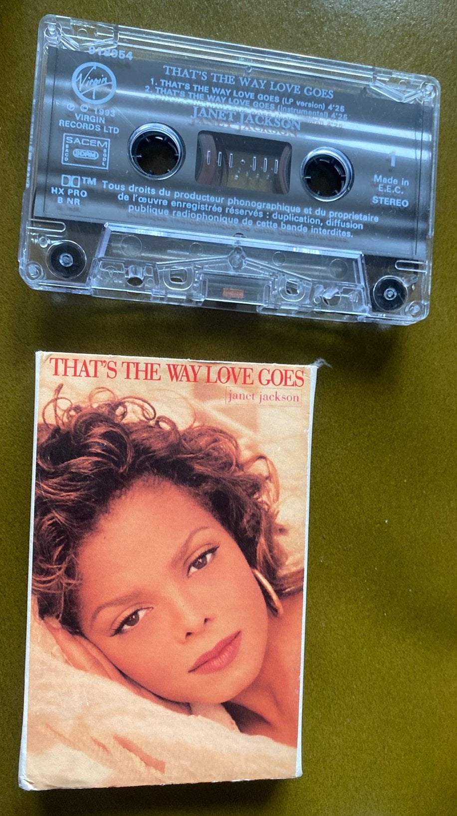 Janet Jackson - that’s the way love goes, Cd's en Dvd's, Ophalen of Verzenden, Zo goed als nieuw, Pop, 1 bandje