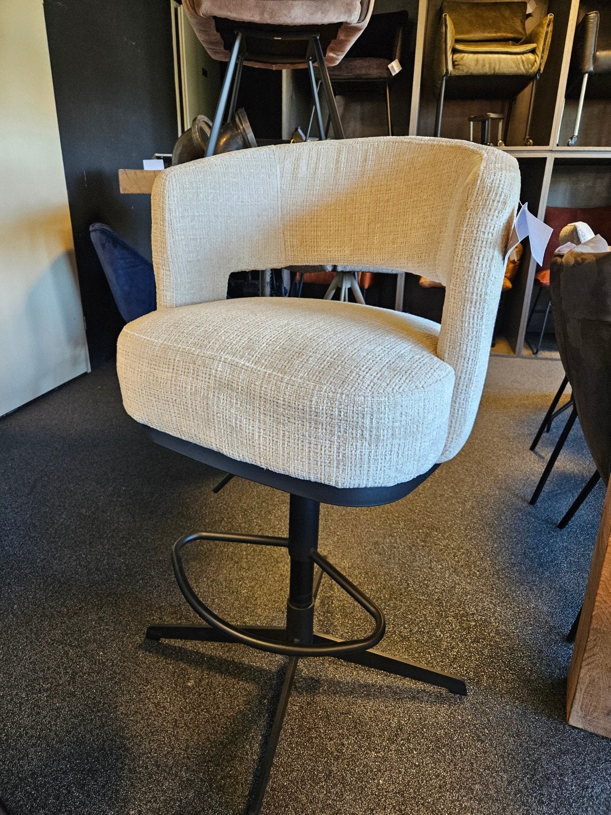 barkruk Bruce stoel Bruce, 1 kruk, Verzenden, Nieuw, 60 tot 90 cm
