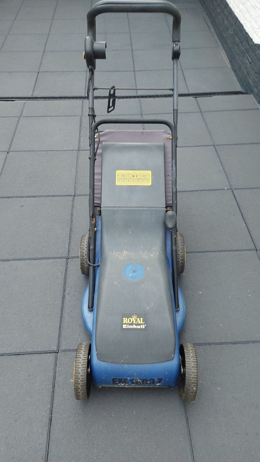 Elektrische grasmaaier Royal Einhell EM 1000, Ophalen, Cirkelmaaier, Gebruikt, Elektrische grasmaaier