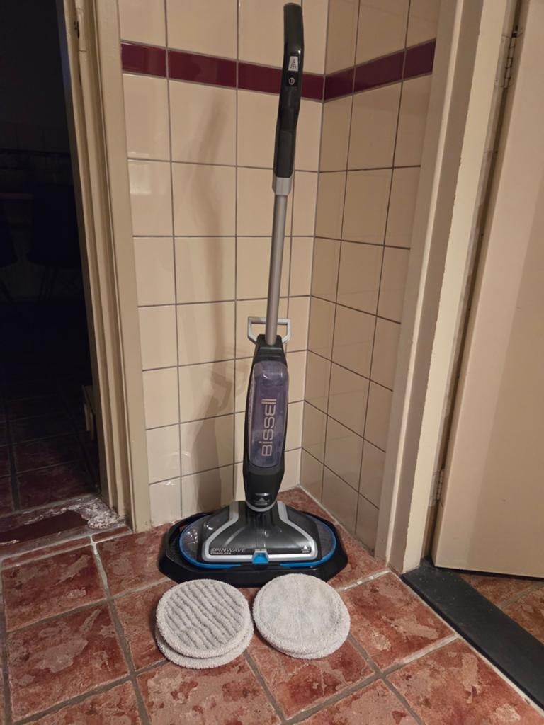 Bissell spinwave 2240N Vloerreiniger - Elektrische Dweil, Ophalen of Verzenden, Mop of Dweil