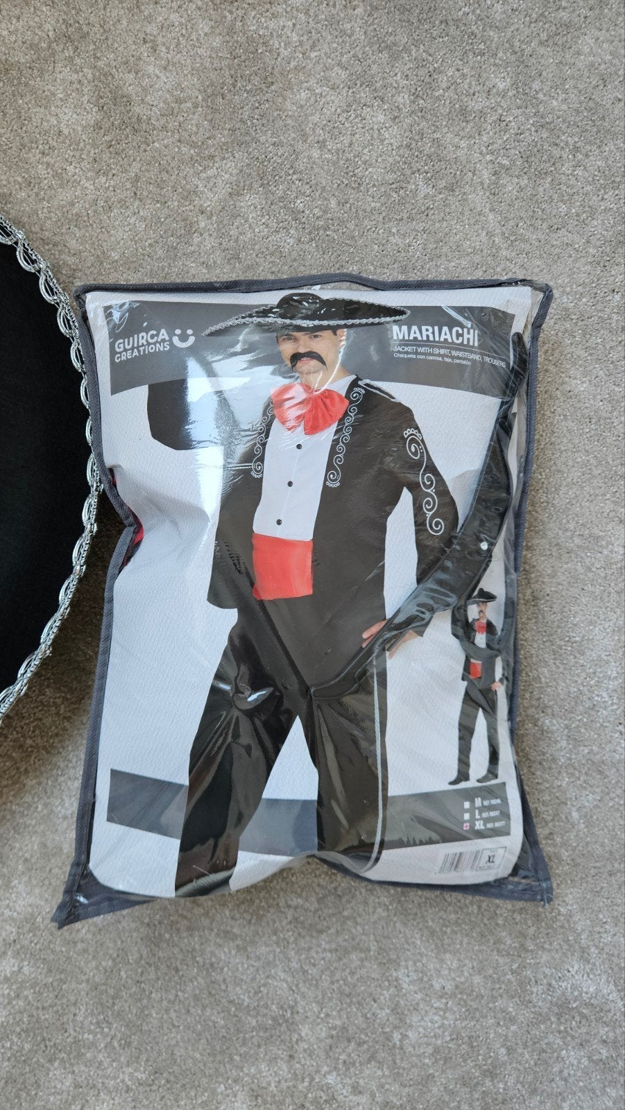 Mariachi kostuum XL, Kleding | Heren, Carnavalskleding en Feestkleding, Maat 56/58 (XL), Ophalen of Verzenden, Kleding, Overige thema's