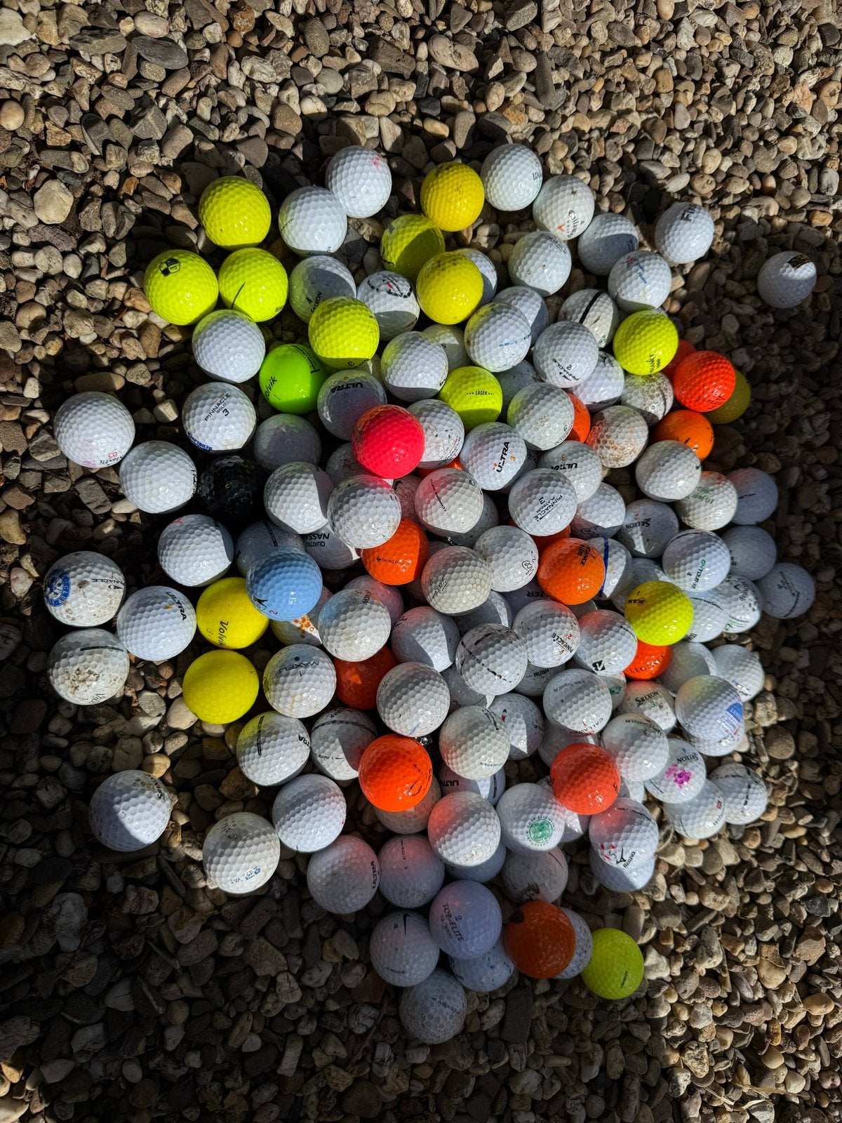 150 golfballen - Gebruikt, goede staat, Sport en Fitness, Golf, Ophalen, Gebruikt, Bal(len), Overige merken