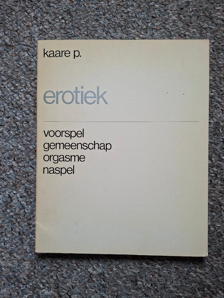 Erotiek/Fotoboek, Verzenden, P.Kaare, Gelezen, Fotografen