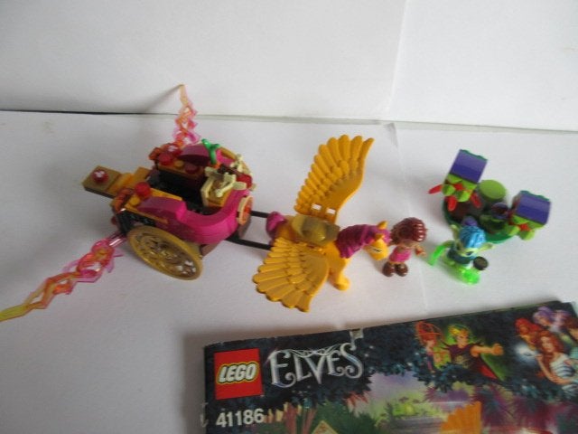 41186 Lego Elves, Azari en de ontsnapping uit het Goblinbos, Ophalen of Verzenden, Zo goed als nieuw, Complete set, Lego