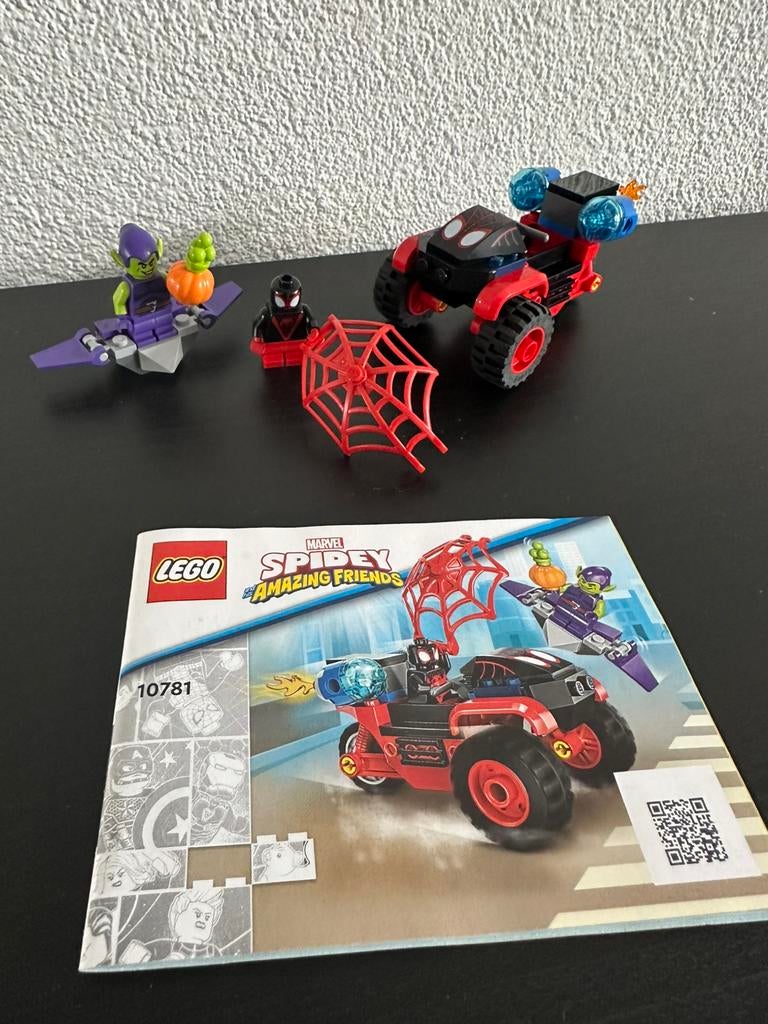 Lego Marvel Spidey Amazing Friends 10781, Ophalen of Verzenden, Zo goed als nieuw, Complete set, Lego