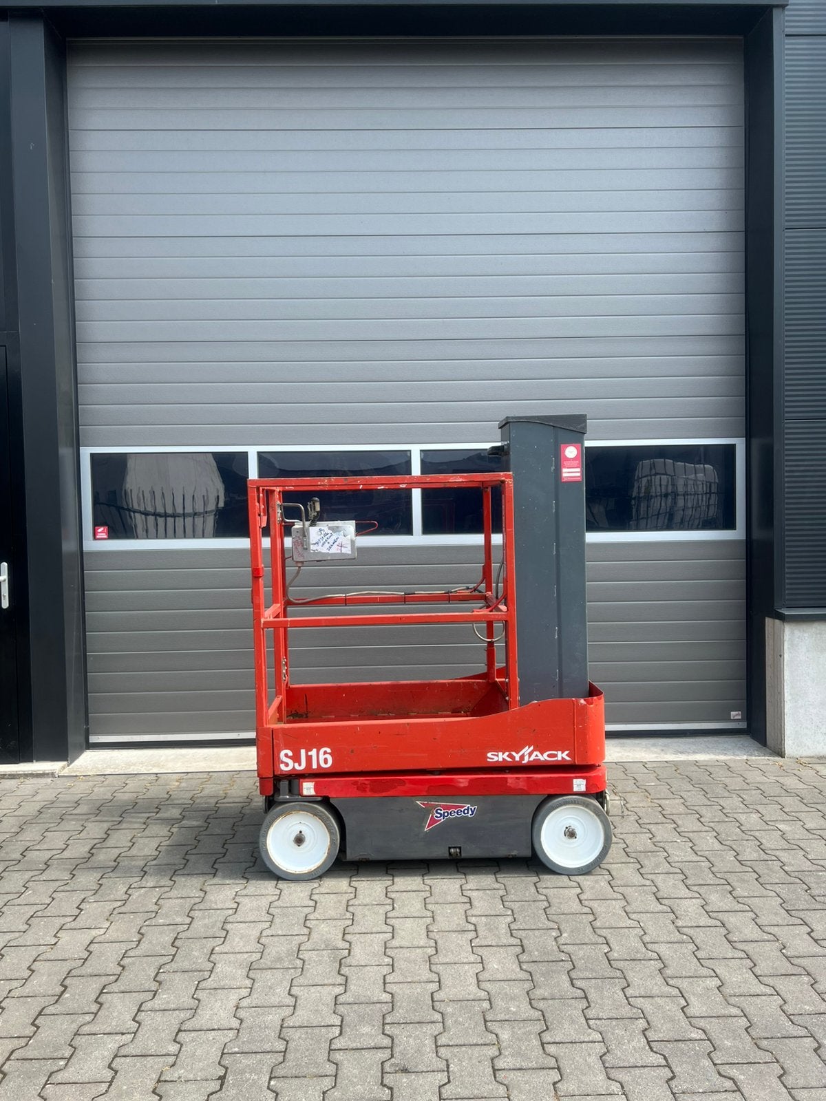 Skyjack SJ16 masthoogwerker 2018/ uitschuifbare bak/ 55 uur, Ophalen, Zo goed als nieuw, Overige typen, Minder dan 2 meter