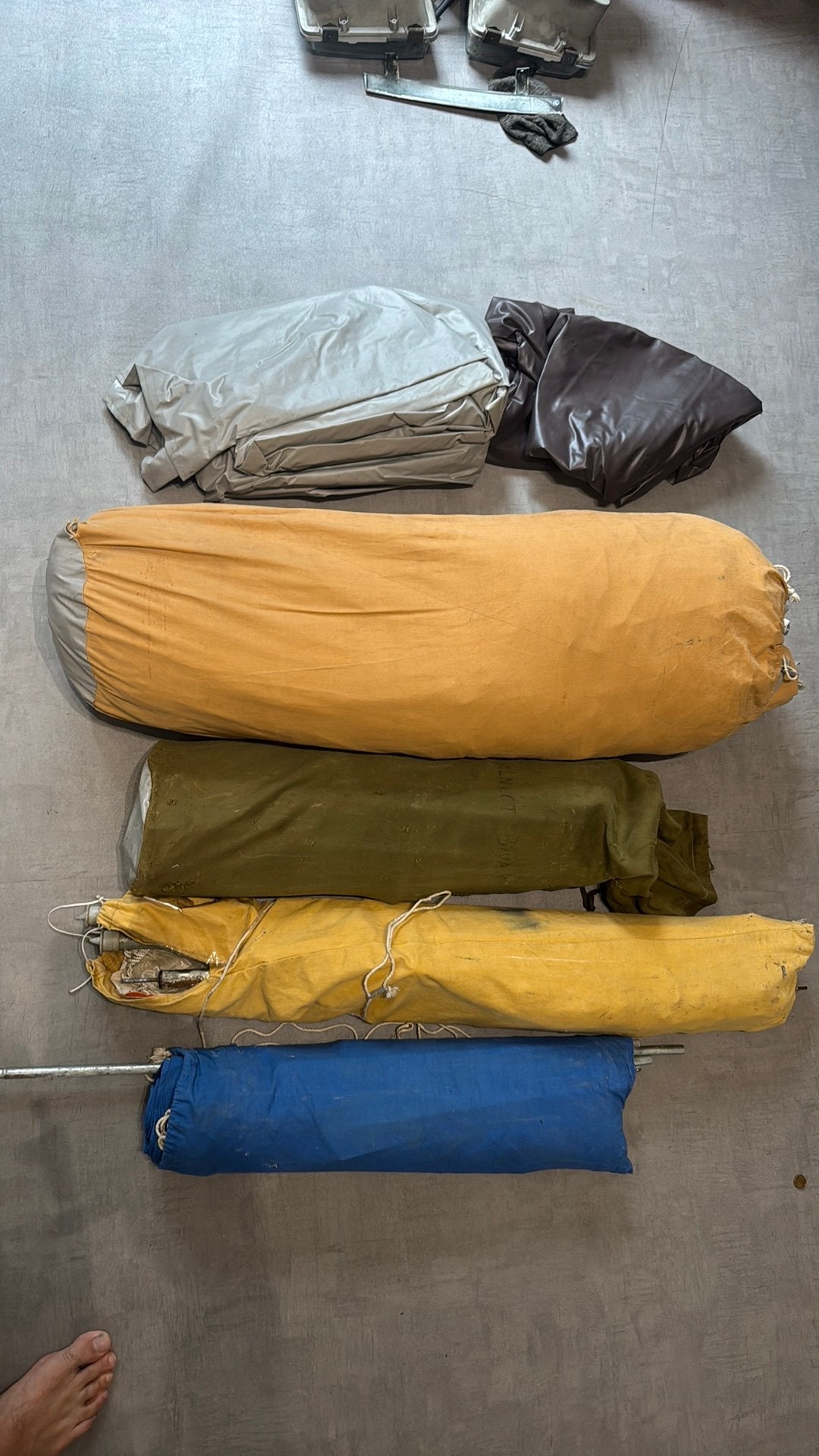 Katoenen tent plus accessoires, Caravans en Kamperen, Ophalen, Gebruikt