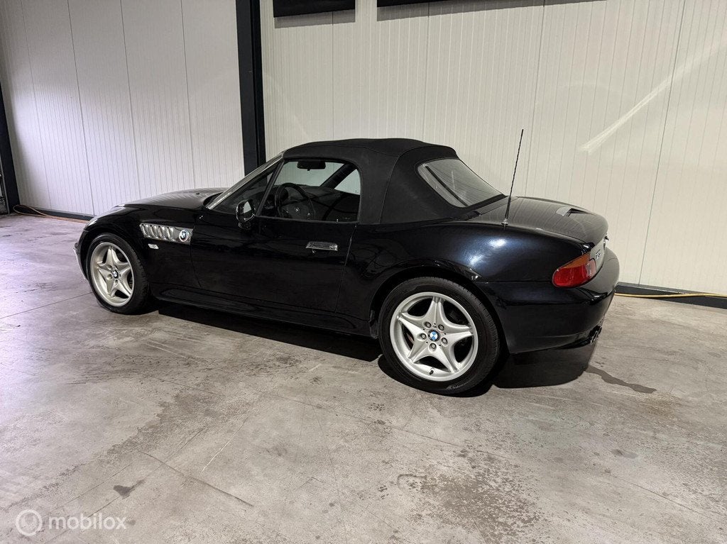 BMW Z3 Roadster 2.8 Automaat, Auto's, Gebruikt, Cabriolet, Stoelverwarming, Zwart