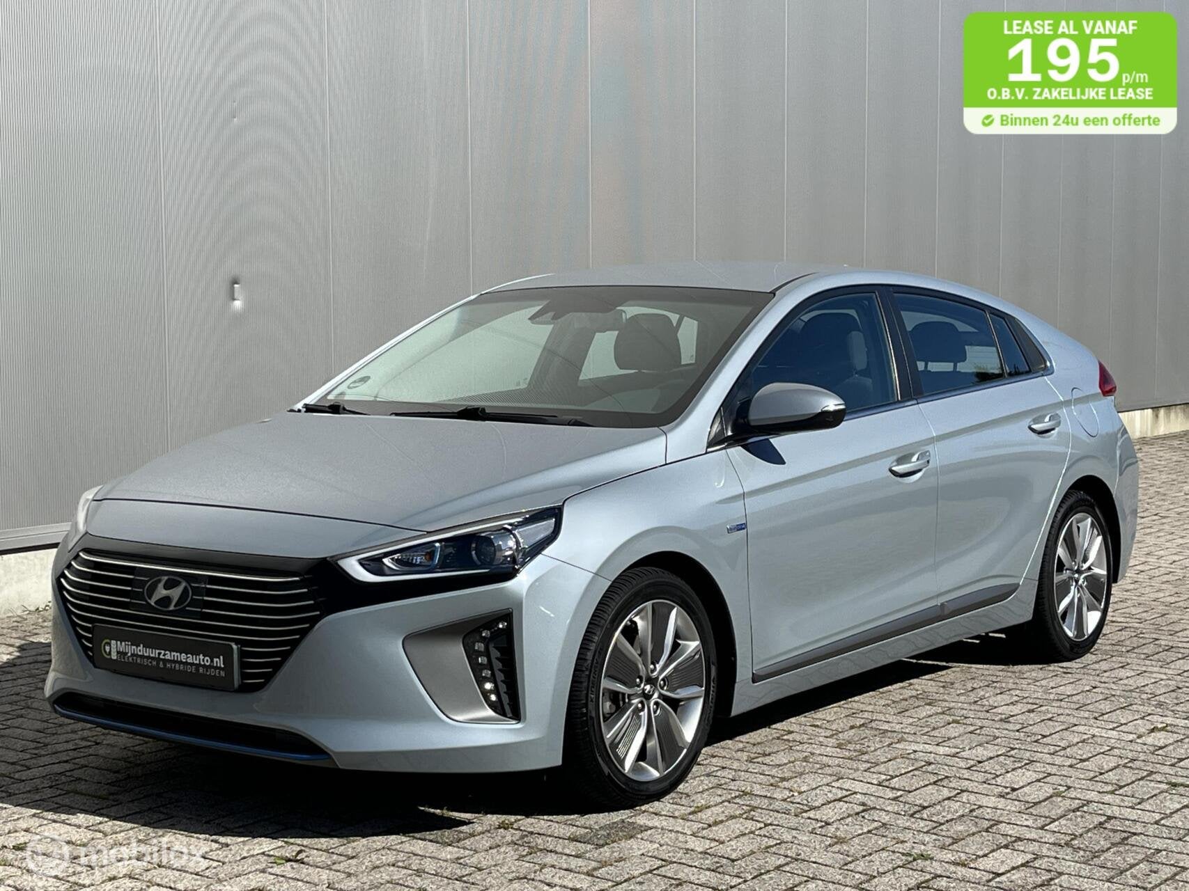 Hyundai IONIQ 1.6 GDi Aut, Xenon, Keyless, Camera Netjes !, Auto's, 1345 kg, Stof, Gebruikt, Bedrijf
