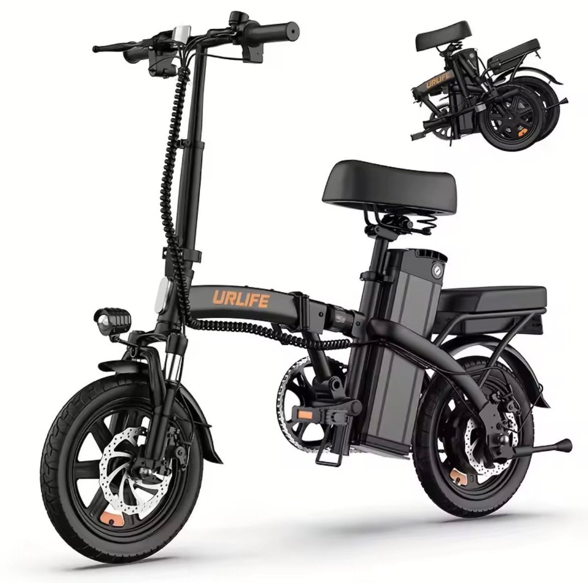 Nieuwe E-bike 500W | 40KM Bereik | Uitneembare Accu, Fietsen en Brommers, Fietsen | Vouwfietsen, Overige merken, Heren, 14 tot 16 inch