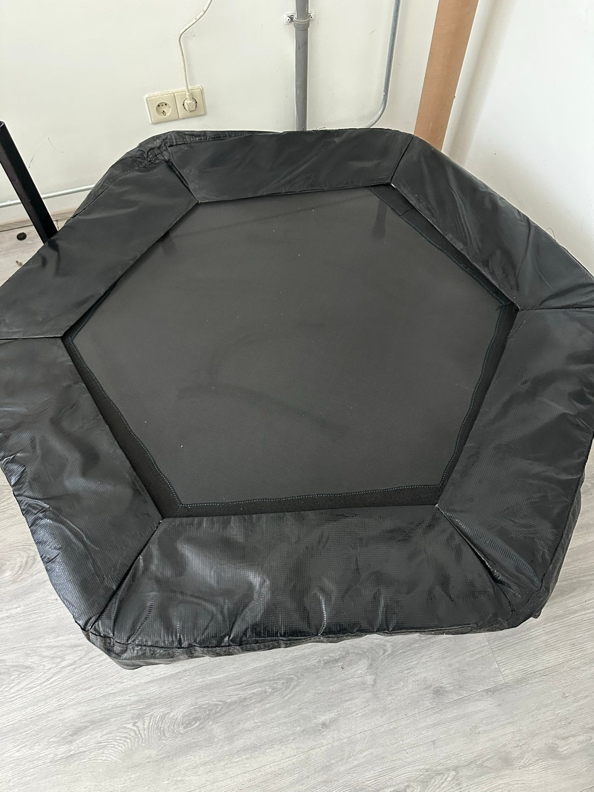 Tunturi fitness trampoline - Zwart, Sport en Fitness, Ophalen, Gebruikt, Overige typen, Metaal