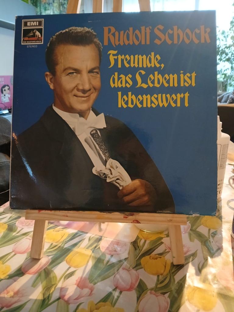 Rudolf Schock - Freunde, das Leben ist lebenswert LP, Ophalen of Verzenden, 1960 - 1969, Gebruikt, 12 inch