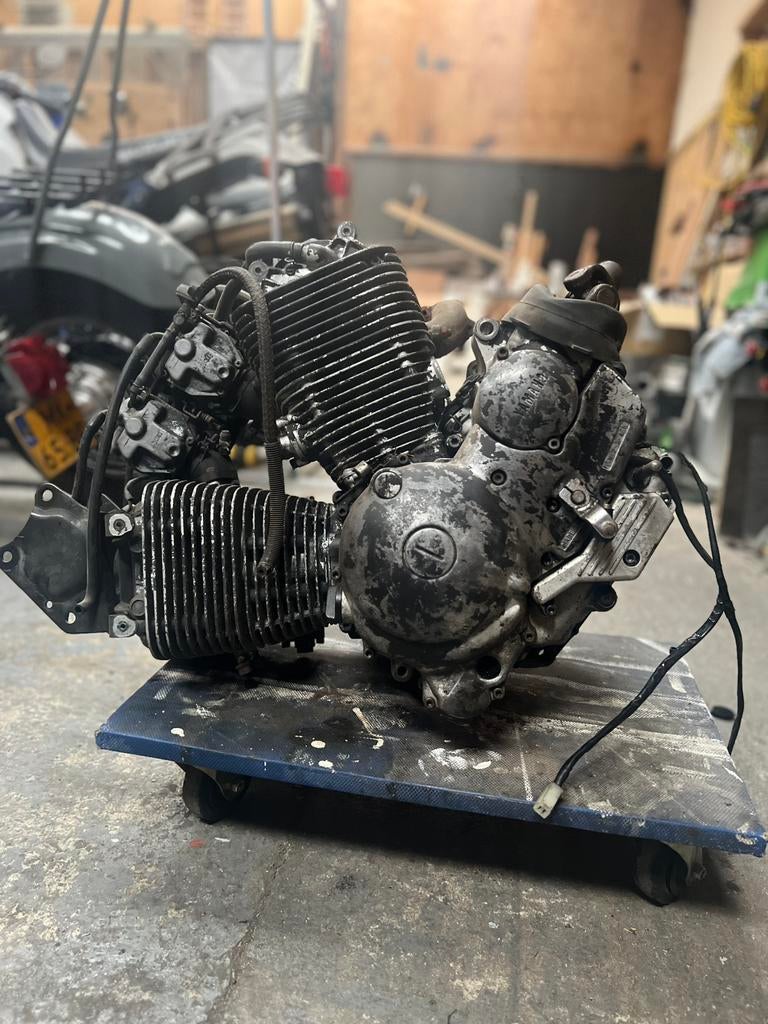 Yamaha Virago 535 1991 Motorblok en onderdelen, Ophalen, Yamaha, ., .
