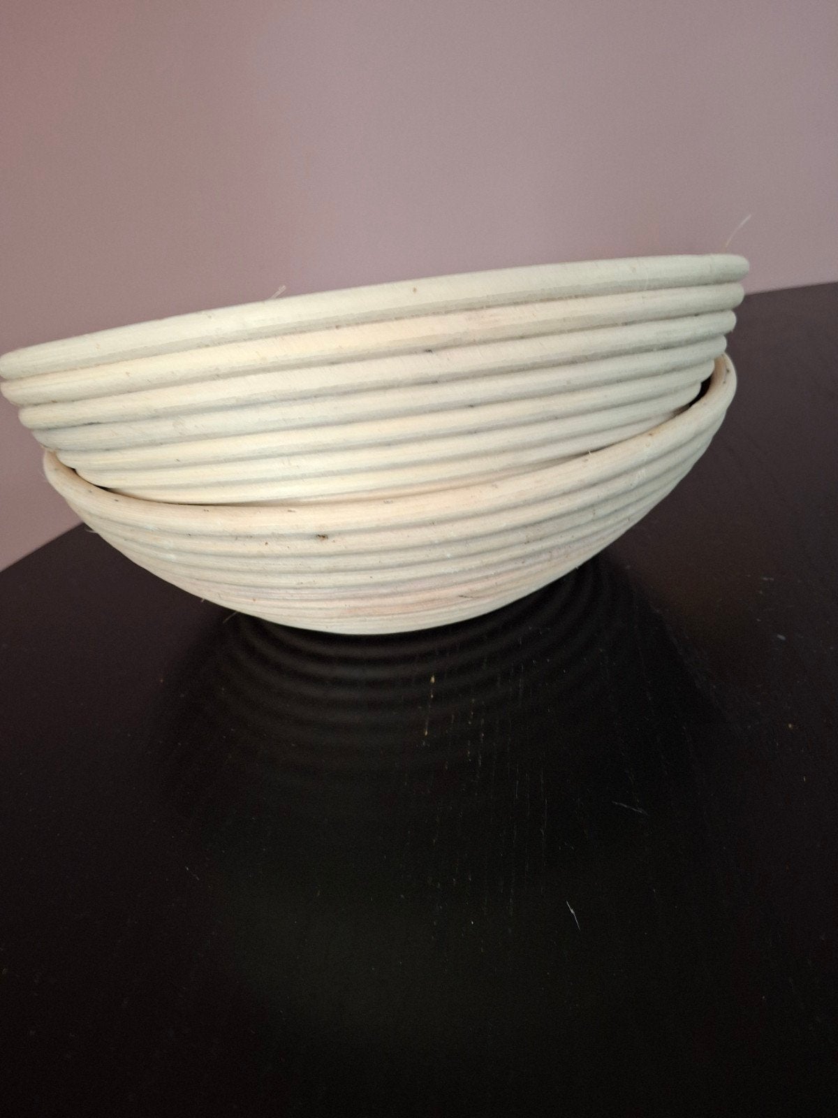 2 Rijsmandjes Brood Zuurdesem - Xenos - 25cm, Beige, Overige typen, Ophalen of Verzenden, Overige merken