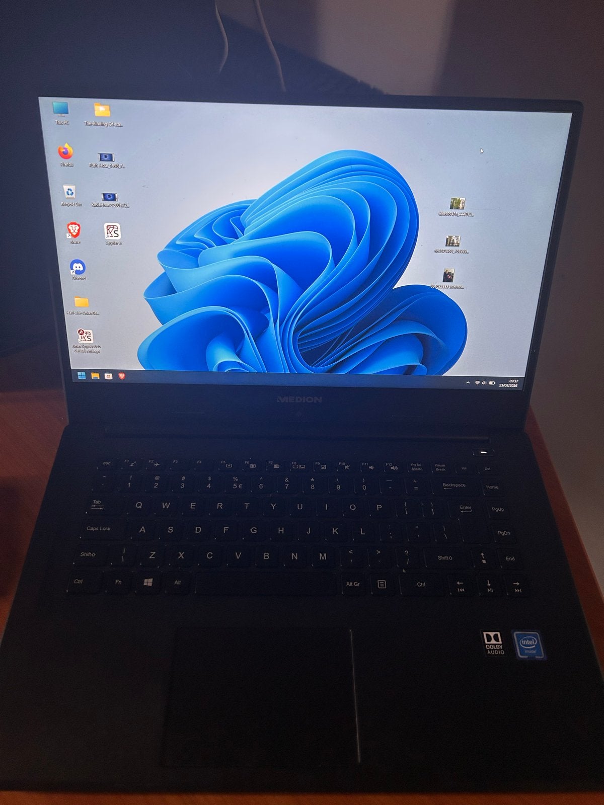 Medion Laptop - Intel Celeron N4000, 8GB RAM, 119GB Opslag, Ophalen, Gebruikt, Qwerty, 8 GB