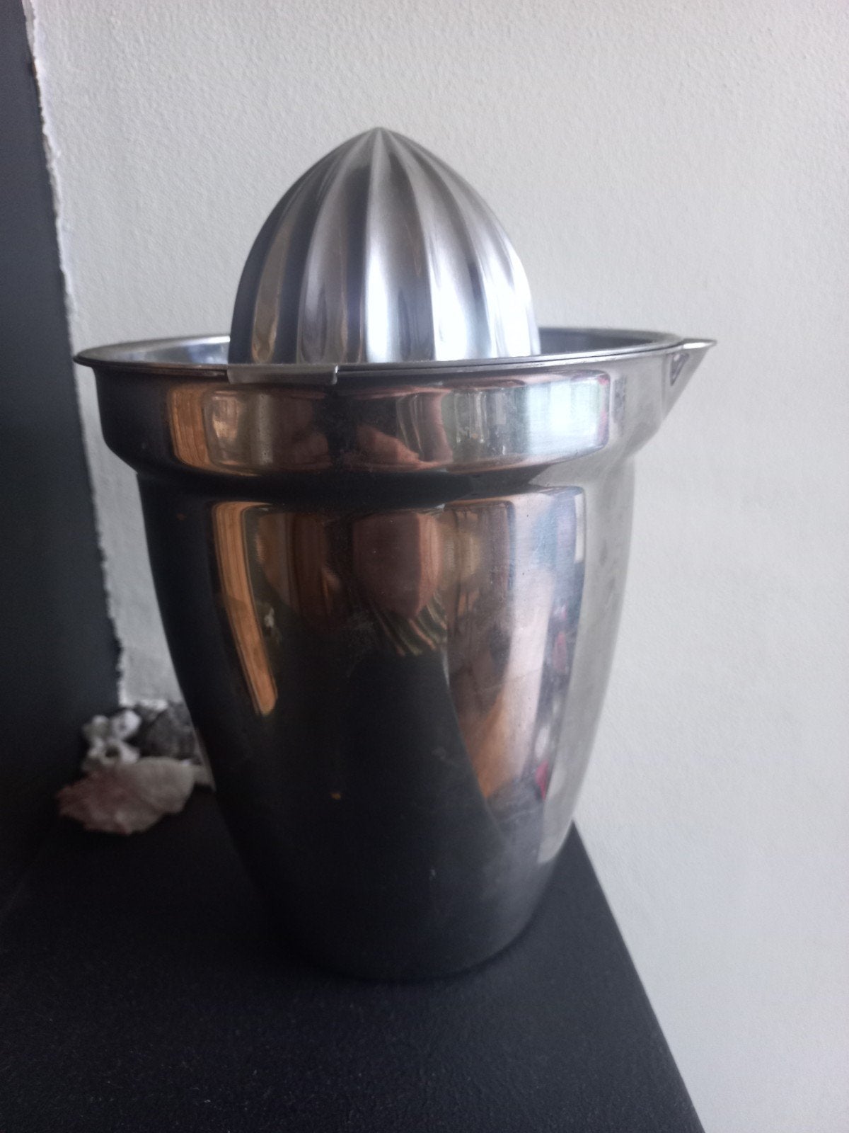RVS citruspers / sinaasappelpers, Ophalen of Verzenden, Gebruikt, Handmatig, Citruspers