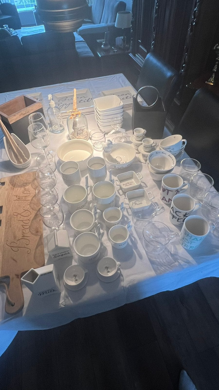 Zeer complete serviesset van Rivièra Maison, Ophalen, Gebruikt, Keramiek, Overige stijlen