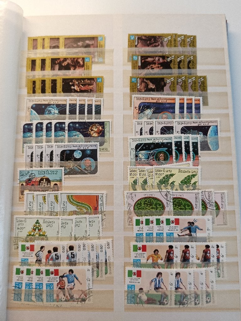 V25 Stokboek Motief, Postzegels en Munten, Postzegels | Volle albums en Verzamelingen, Ophalen of Verzenden, Buitenland