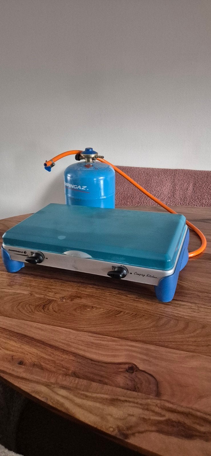 Compleet! Campingaz Camping Kitchen 2 met gasfles en regelaa, Ophalen, Gebruikt