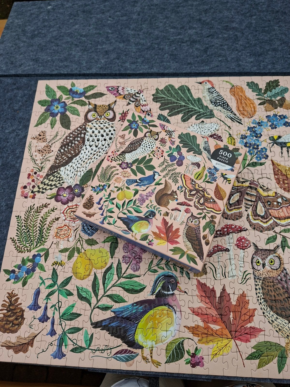 Legpuzzel Nature in Autumn 500 stukjes, Hobby en Vrije tijd, Ophalen, 500 t/m 1500 stukjes, Zo goed als nieuw, Legpuzzel
