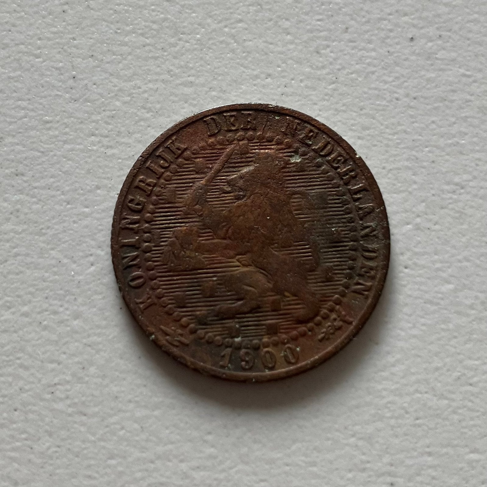 Nederland 1 cent 1900, Postzegels en Munten, Munten | Nederland, Verzenden, Koningin Wilhelmina, 1 cent