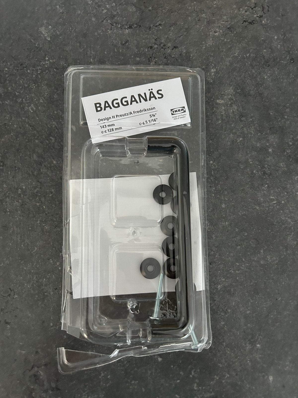 Handgreepje Ikea Bagganäs, Ophalen of Verzenden, Zo goed als nieuw, 100 tot 250 mm