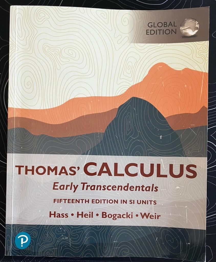 Thomas' Calculus: Early Transcendentals, 15ed, Boeken, Verzenden, Diverse auteurs, Beta, WO