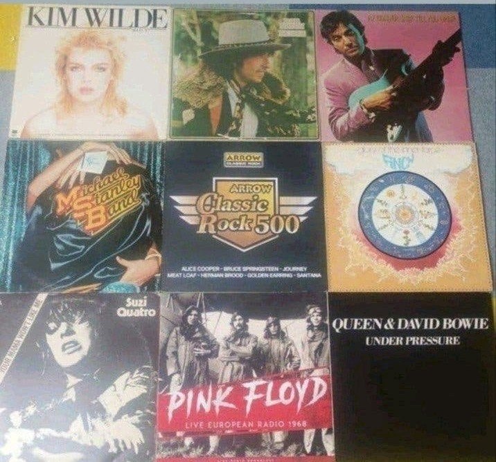 Grote verzameling diverse LP's - Pop, Rock, Soul, Reggae, LP, Rock, Gebruikt, Ophalen of Verzenden