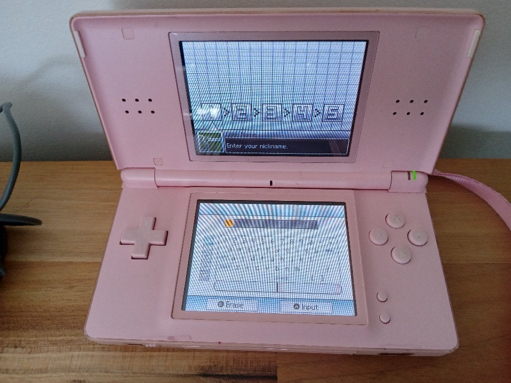 nintendo ds lite, Spelcomputers en Games, Ophalen, Zo goed als nieuw, Roze, DS Lite