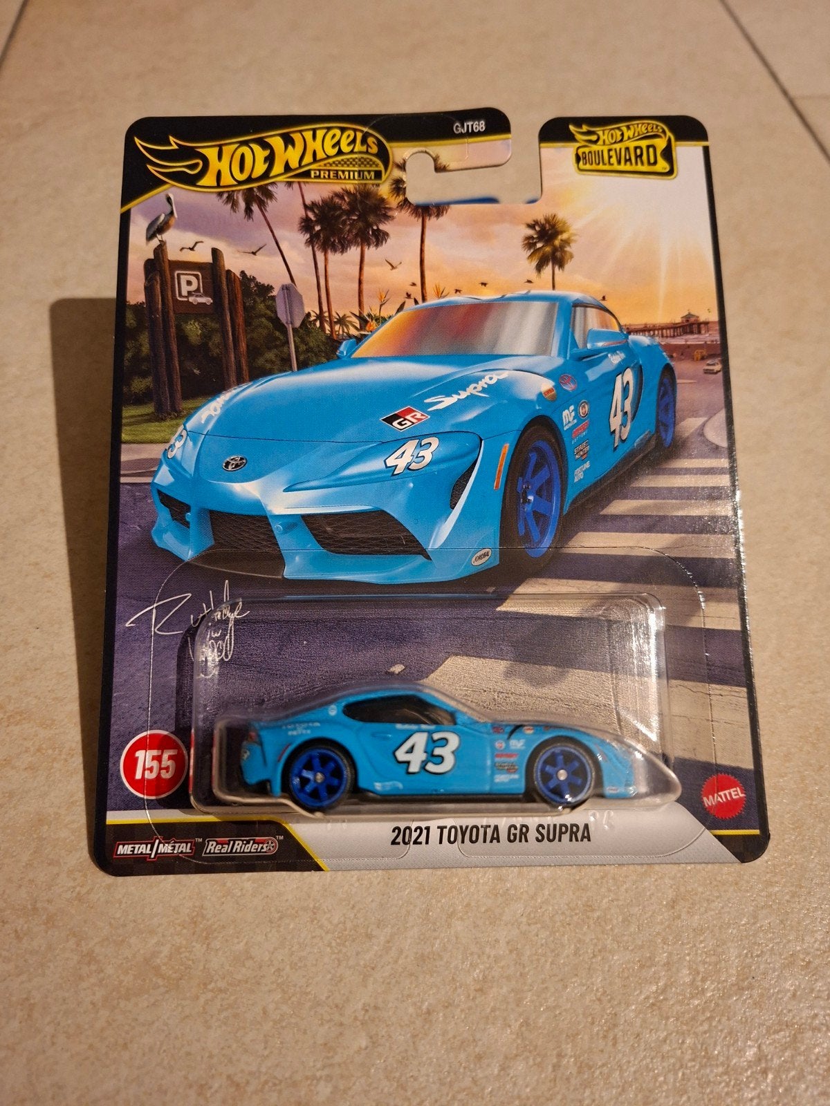 Hot Wheels Premium 2021 Toyota GR Supra, Ophalen of Verzenden, Nieuw, Auto
