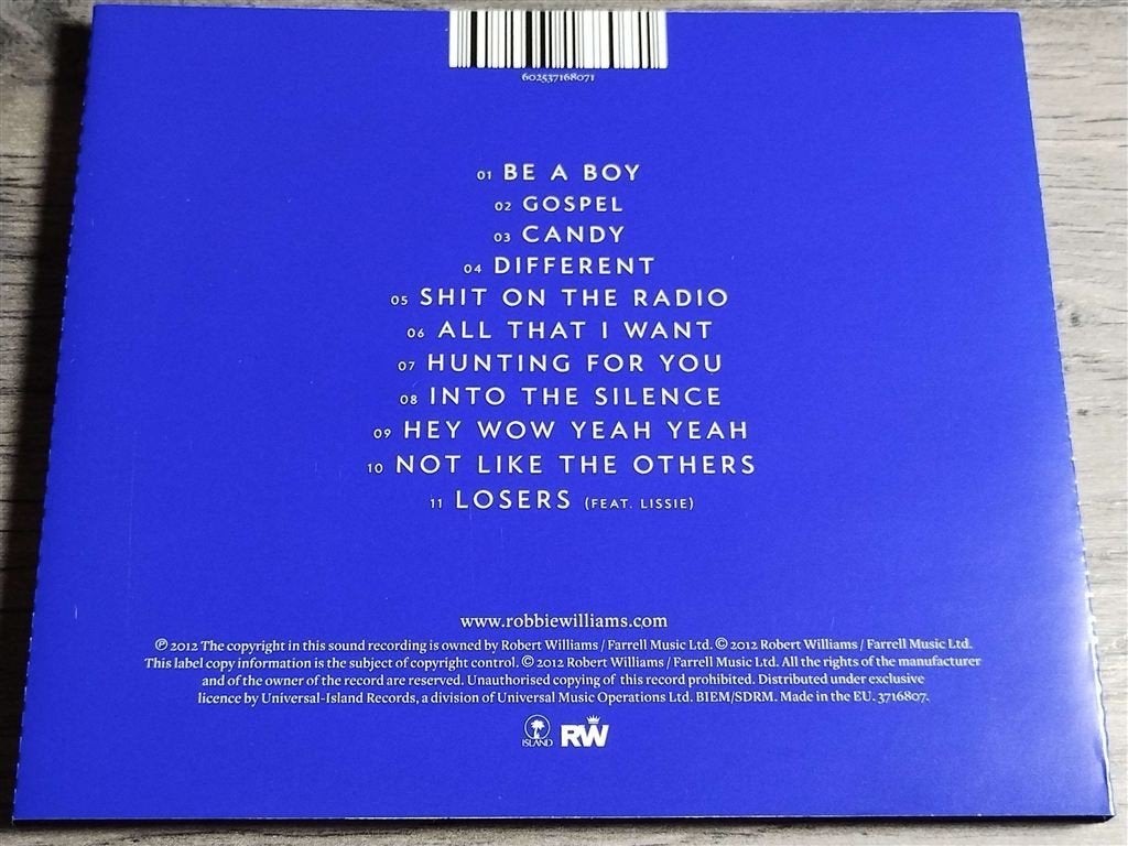 Robbie Williams - Take The Crown, Ophalen of Verzenden, Gebruikt, Pop