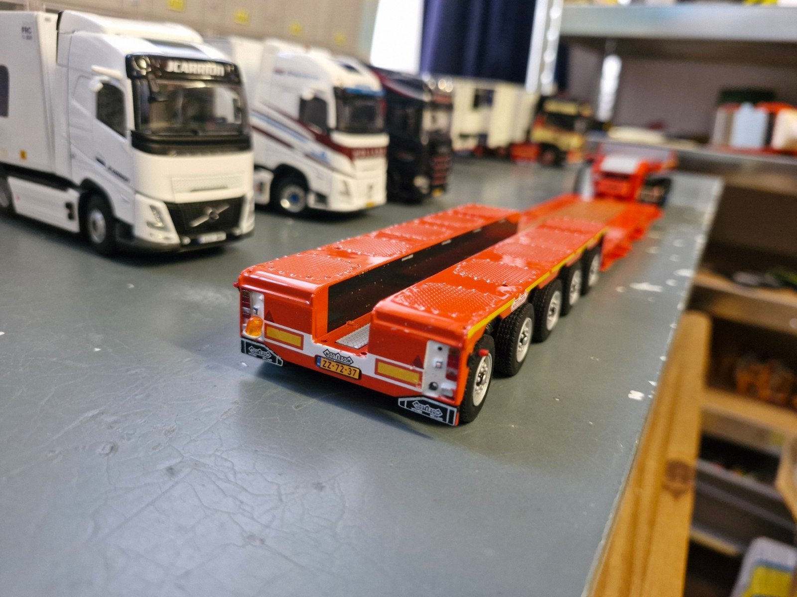 dieplader nooteboom uitschuifbaar wsi zwagerman, Ophalen of Verzenden, Zo goed als nieuw, Bus of Vrachtwagen, Wsi