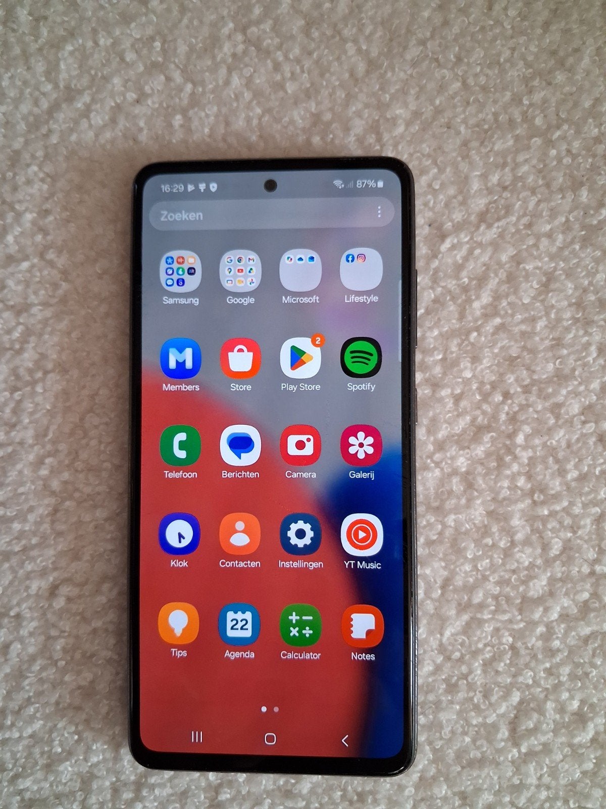 Samsung Galaxy A52s 5G Zwart - Zo goed als nieuw, Gebruikt, Zwart, Touchscreen, Ophalen of Verzenden