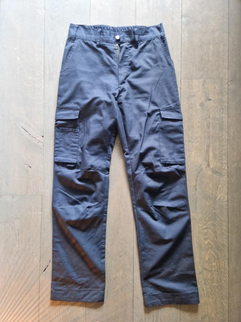 Uniform broek HTV BOA MBO Amersfoort, Blauw, Ophalen of Verzenden, Zo goed als nieuw, Maat 36 (S)
