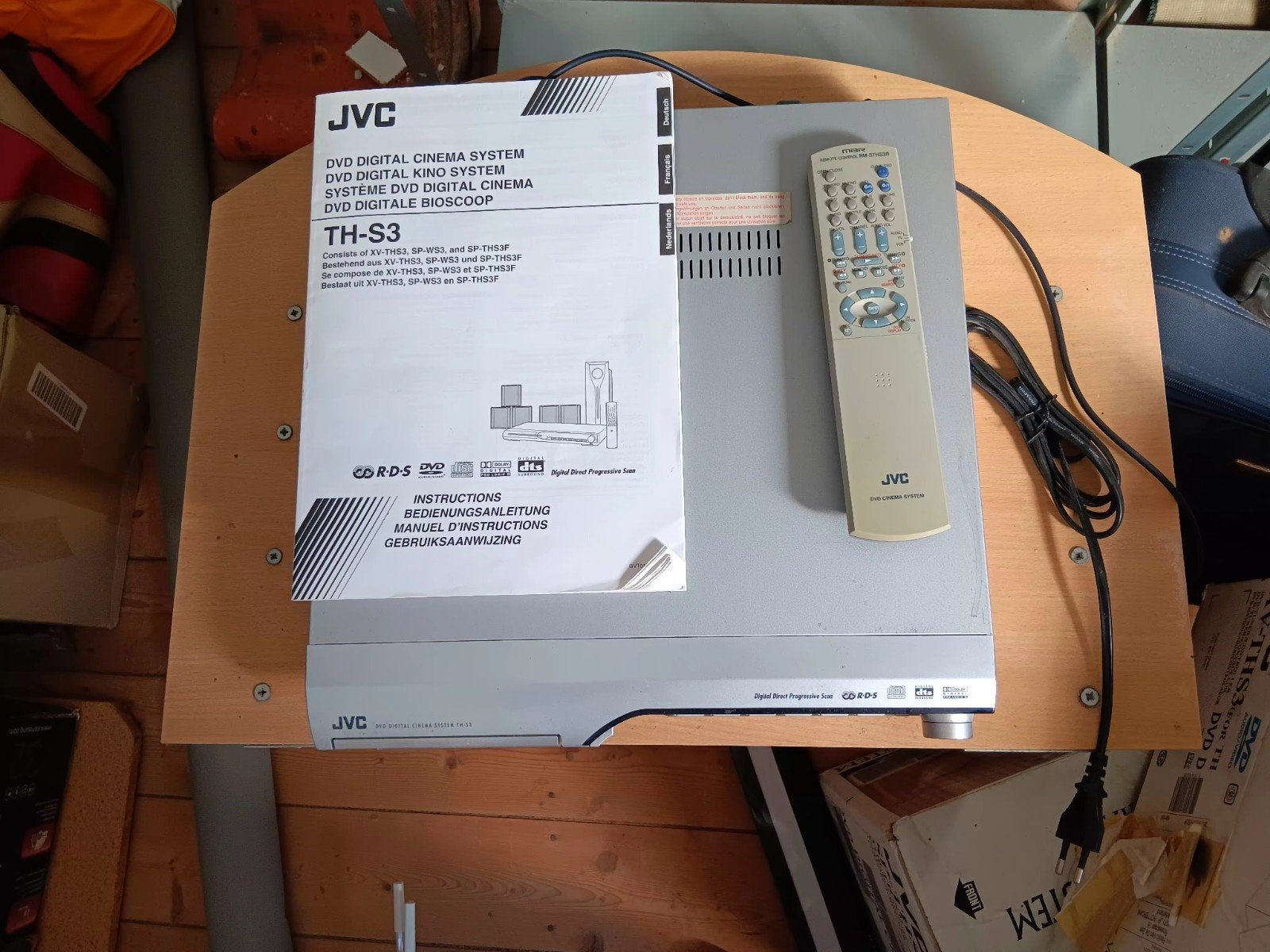 JVC TH-S3 DVD Digital Cinema System Home Theater Set, Audio, Tv en Foto, Gebruikt, JVC, Ophalen of Verzenden, 5.1-systeem