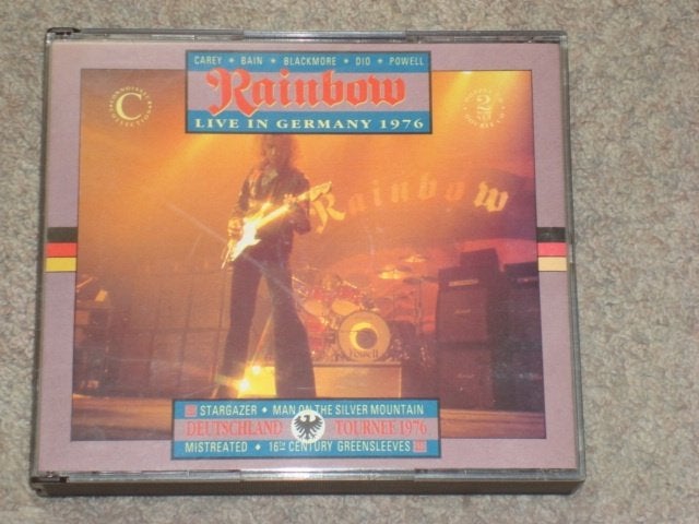 RAINBOW..LIVE in Germany 1976...2cdbox..., Ophalen of Verzenden, Zo goed als nieuw, Rock