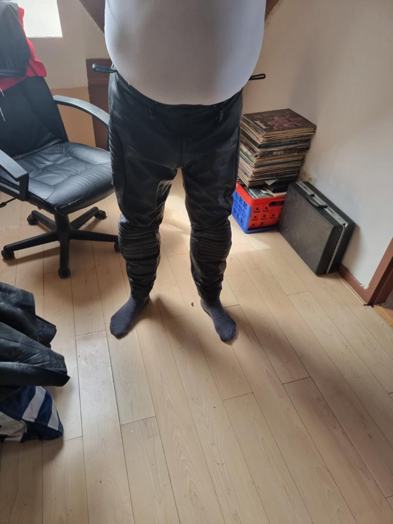 Motorrijdersbroek, Ophalen of Verzenden, Tweedehands, Heren, Broek | leer