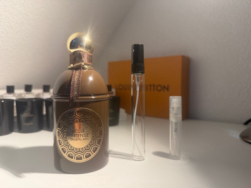 Cuir Intense decant sample split parfum, Verzenden, Nieuw