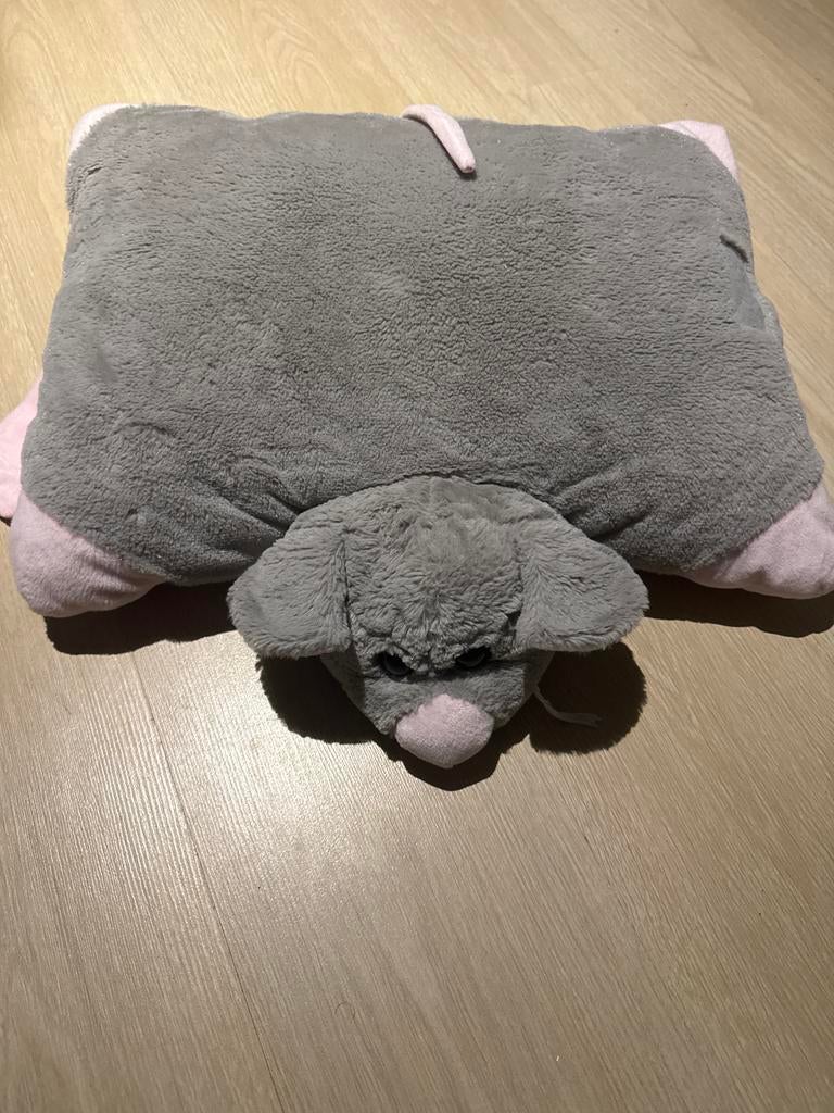 Knuffel kussen in de vorm van een muis, Kinderen en Baby's, Speelgoed | Knuffels en Pluche, Ophalen, Gebruikt, Overige typen