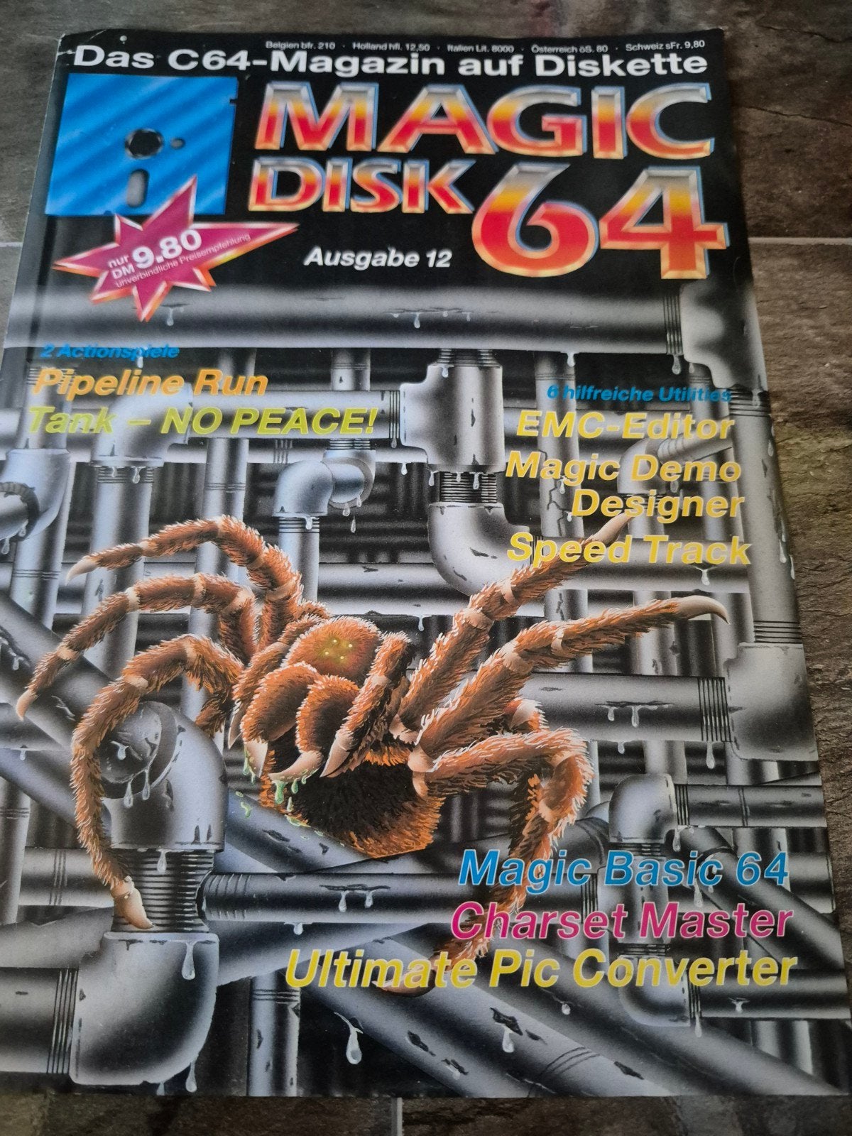 Magic Disk 64 - Het C64-Magazin op Diskette - Uitgave 12, Boeken, Ophalen of Verzenden, Gelezen, Overige typen