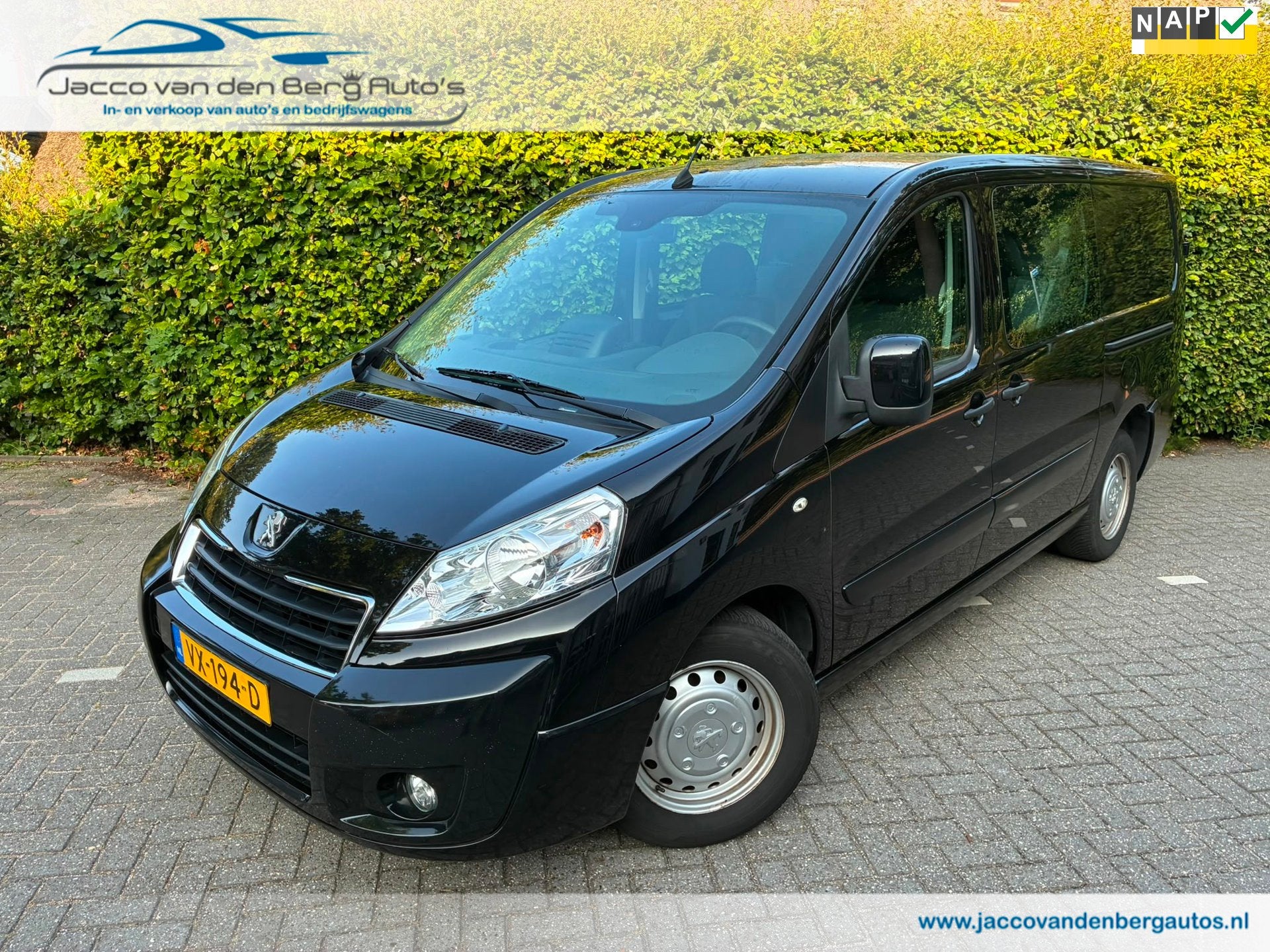 Peugeot Expert 229 2.0 HDI L2 I Dubbel Cabine I Airco, Auto's, Bestelauto's, Voorwielaandrijving, Euro 5, Stof, Gebruikt
