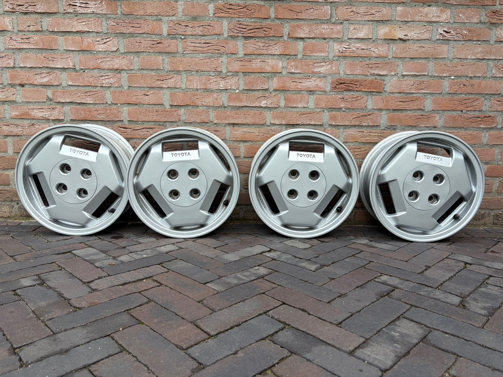 Orginele Toyota MR2 velgen, Auto-onderdelen, Ophalen, 14 inch, Gebruikt, Banden en Velgen