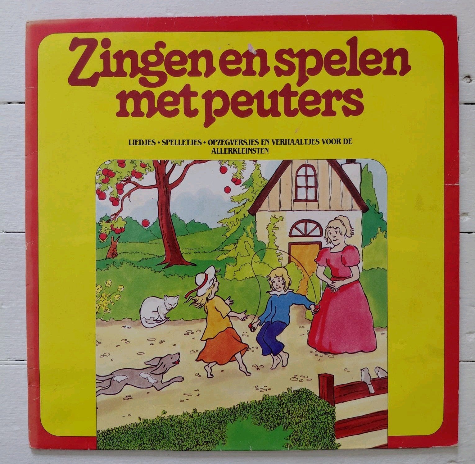 Zingen en Spelen met Peuters LP - Kinderliedjes, Cd's en Dvd's, Vinyl | Kinderen en Jeugd, Ophalen of Verzenden, Gebruikt, 12 inch