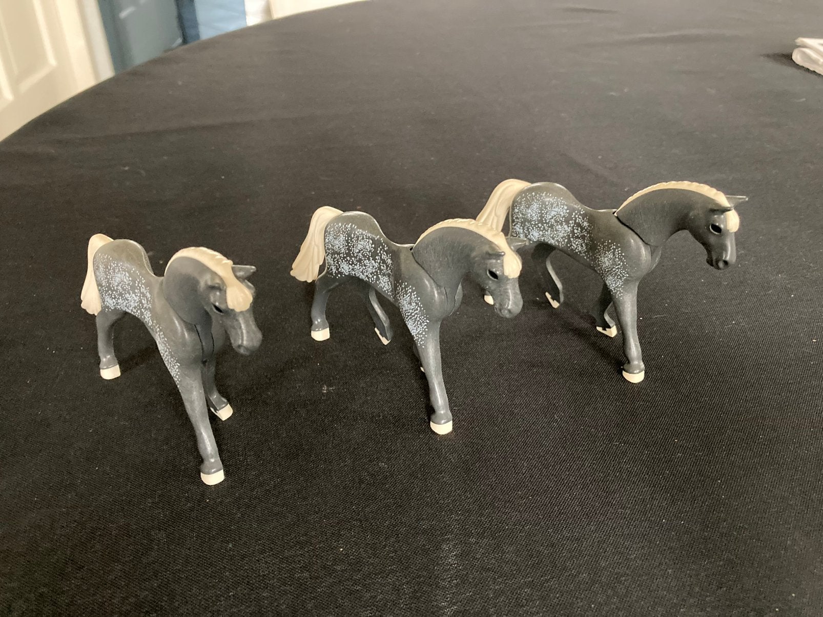 Playmobil antaciet, witte paarden., Ophalen of Verzenden, Zo goed als nieuw